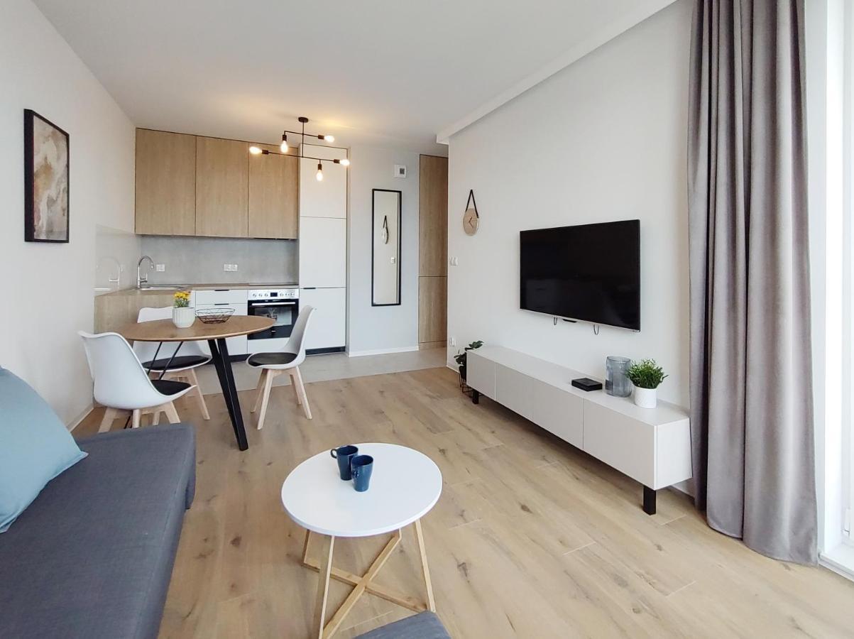 Elegant 3City Apartment With Parking In Gdansk By Noclegi Renters Εξωτερικό φωτογραφία